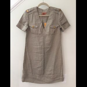 Tory Burch Earth Khaki Dress - 2